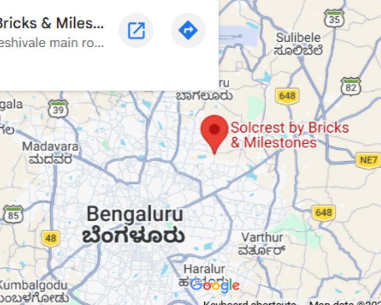 Bricks and Milestones Solcrest Hennur Road Bangalore