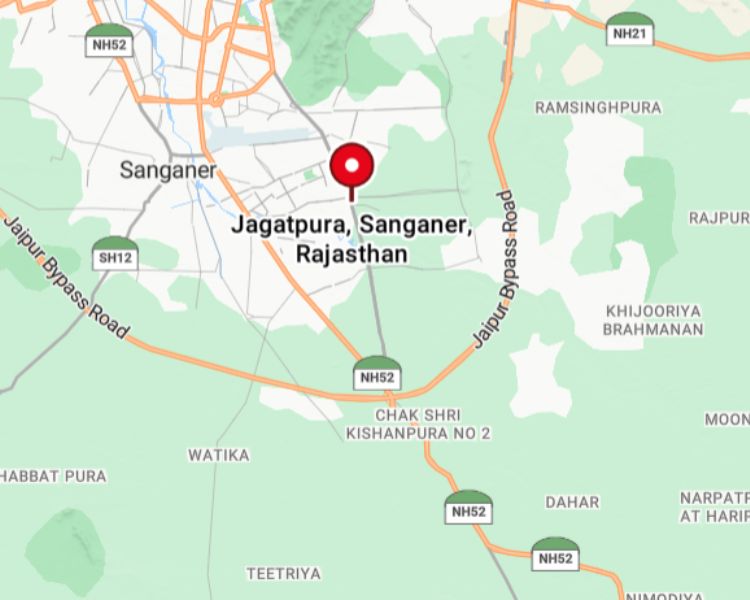 Redwood Utopia Jagatpura Jaipur Location Map