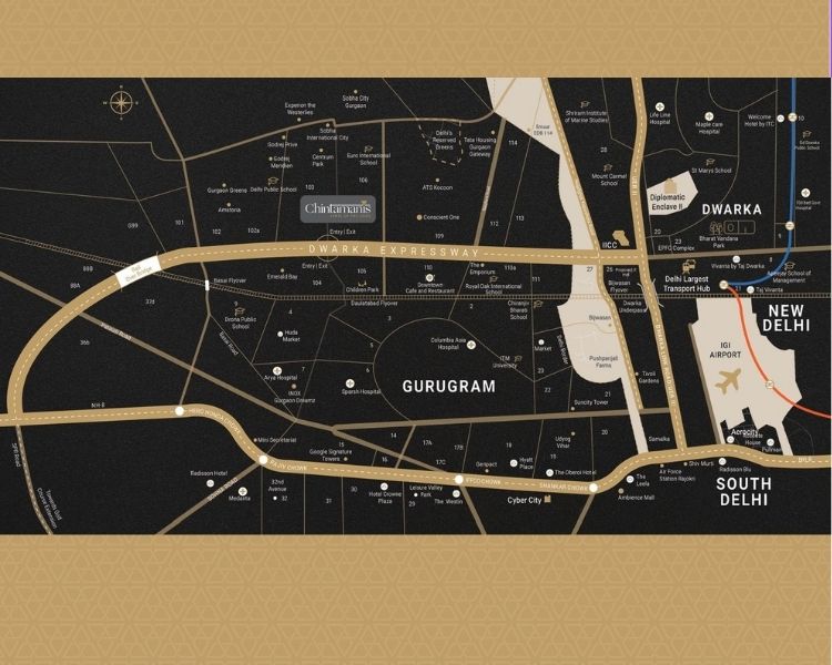 Oxirich Chintamanis Location Map