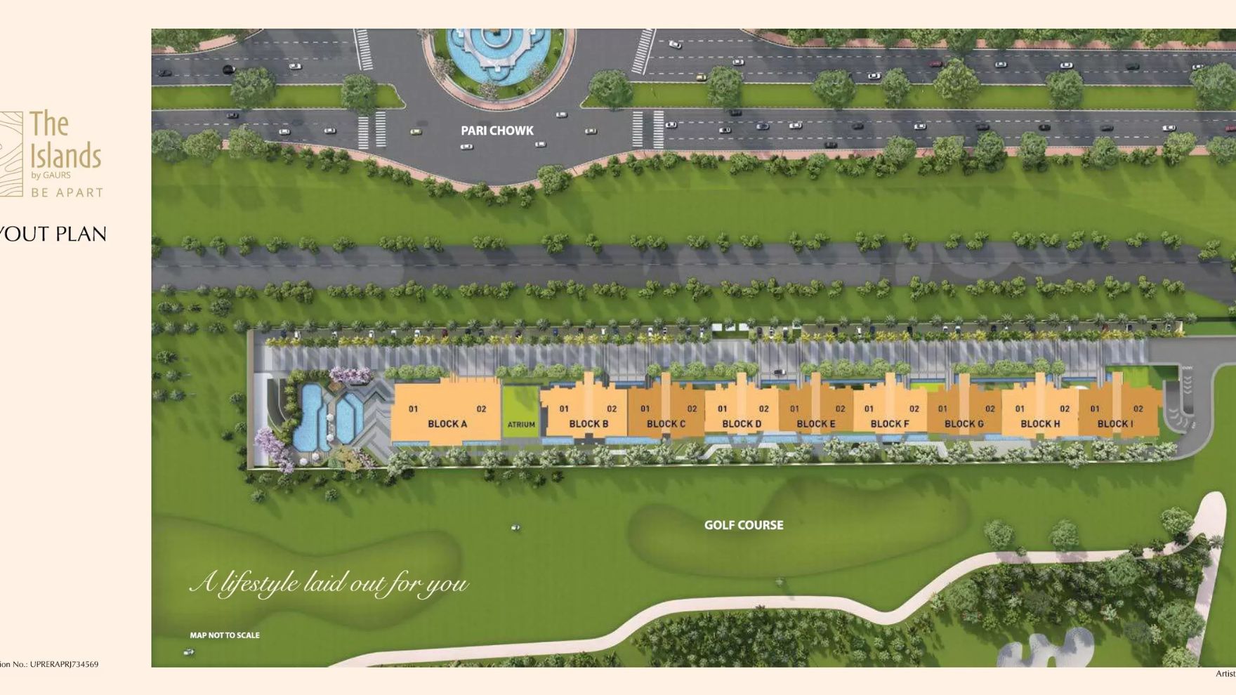 Gaurs The Islands Greater Noida Master Plan