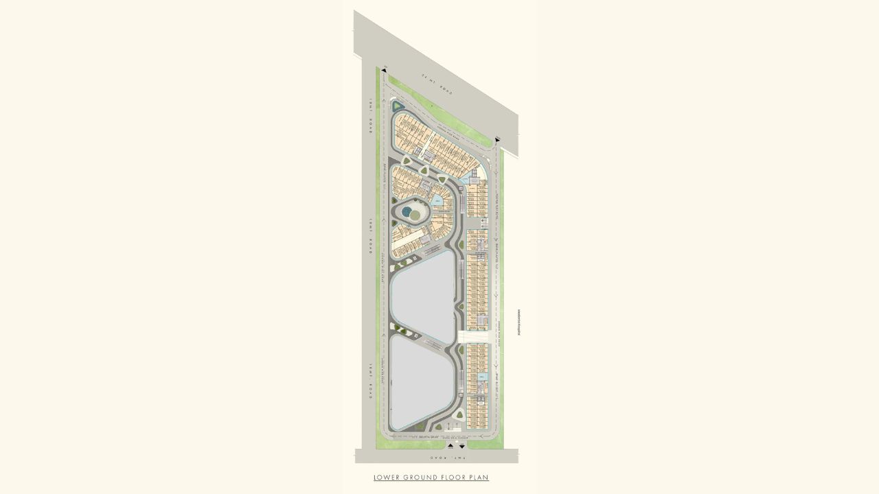 Migsun Lucknow Central Lower Ground Floor Plan