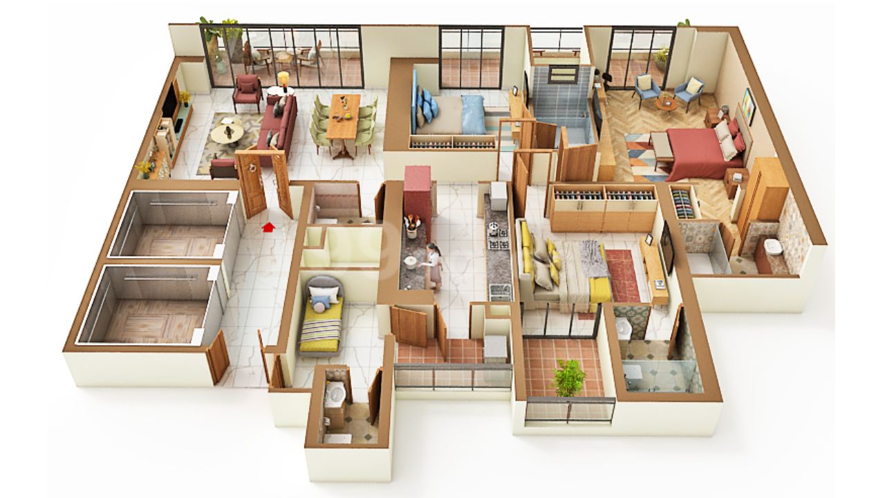 Godrej Sora Sector 53 Gurgaon Floor Plan 3 BHK