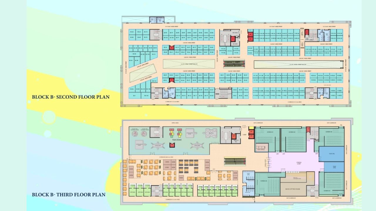 Himalaya City Center Floor Plan Block 2