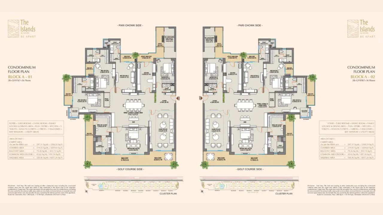 Gaurs The Islands Floor Plan