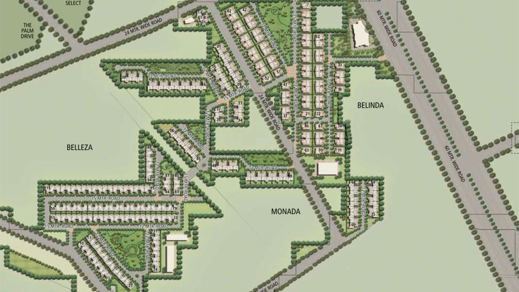 Emaar MGF Marvel Master Plan
