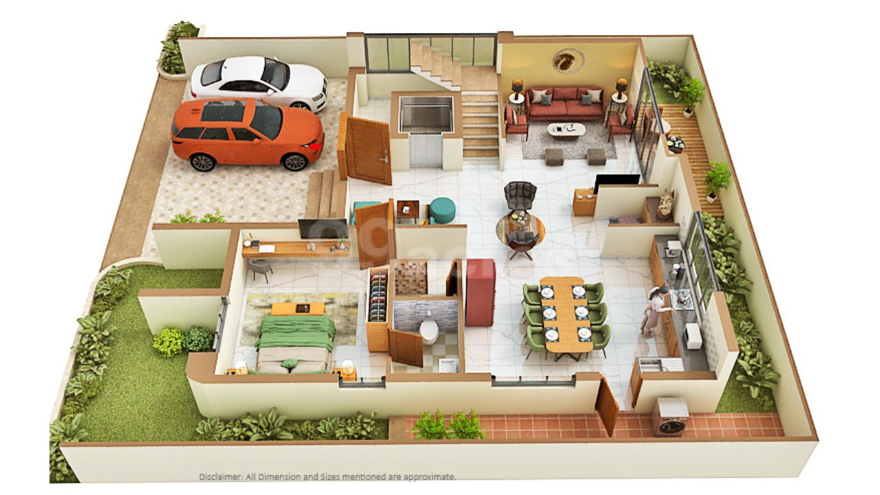 Fiora By Yashoda Tukkuguda Hyderabad Floor Plan 4BHk