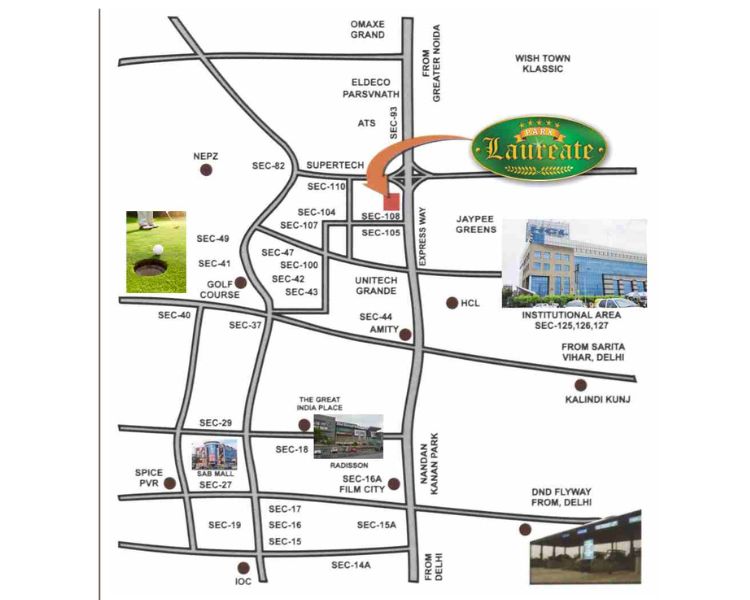 parx laureate Location Map
