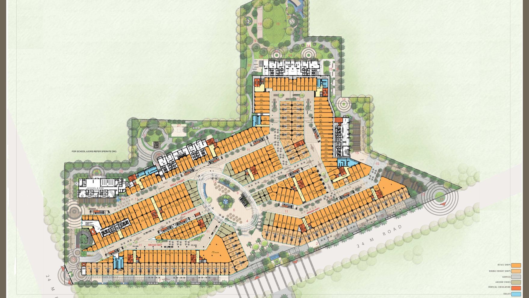 M3M 65 Avenue Gurgaon Master Plan