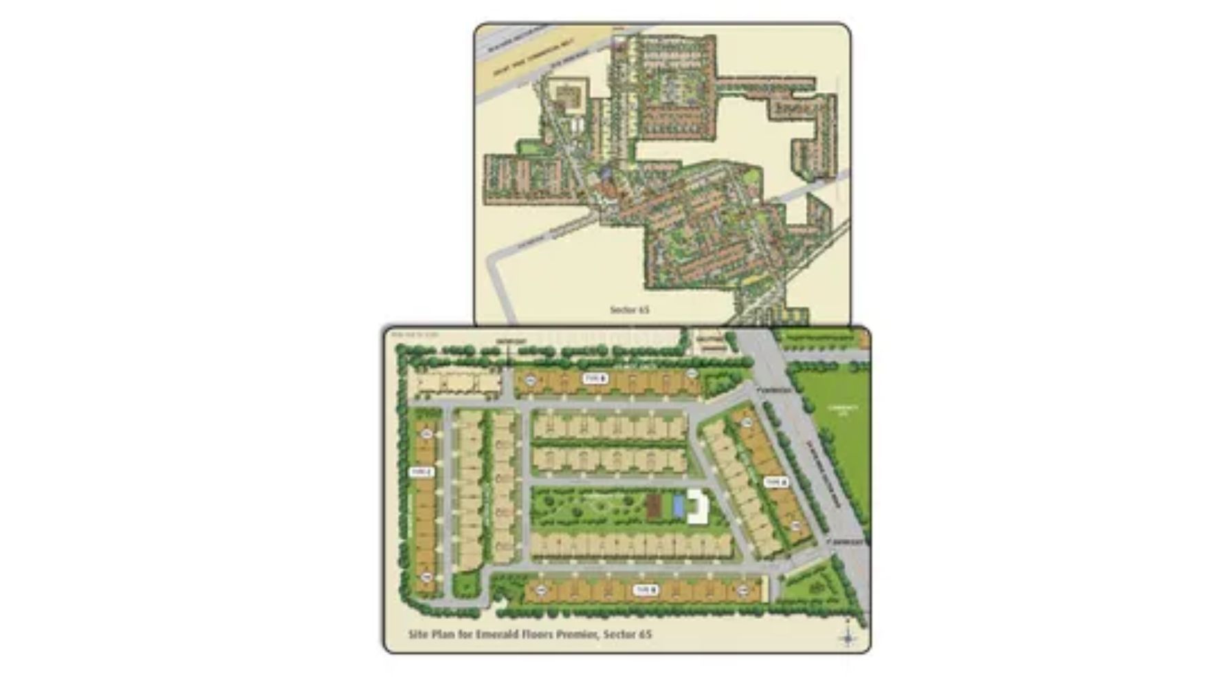 Emaar Emerald Floors Premier Sector 65 Gurgaon Master Plan
