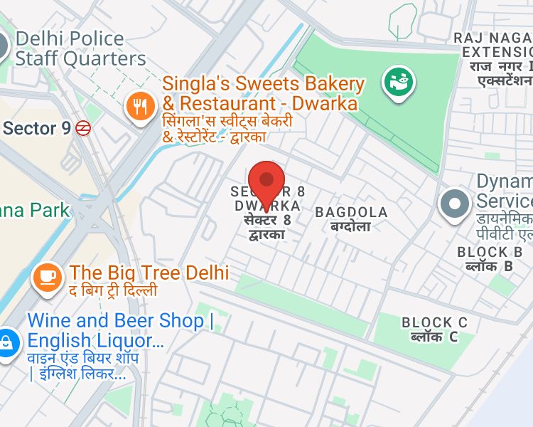Sirohi Luxury Homes Sector 8 Dwarka Delhi Location Map