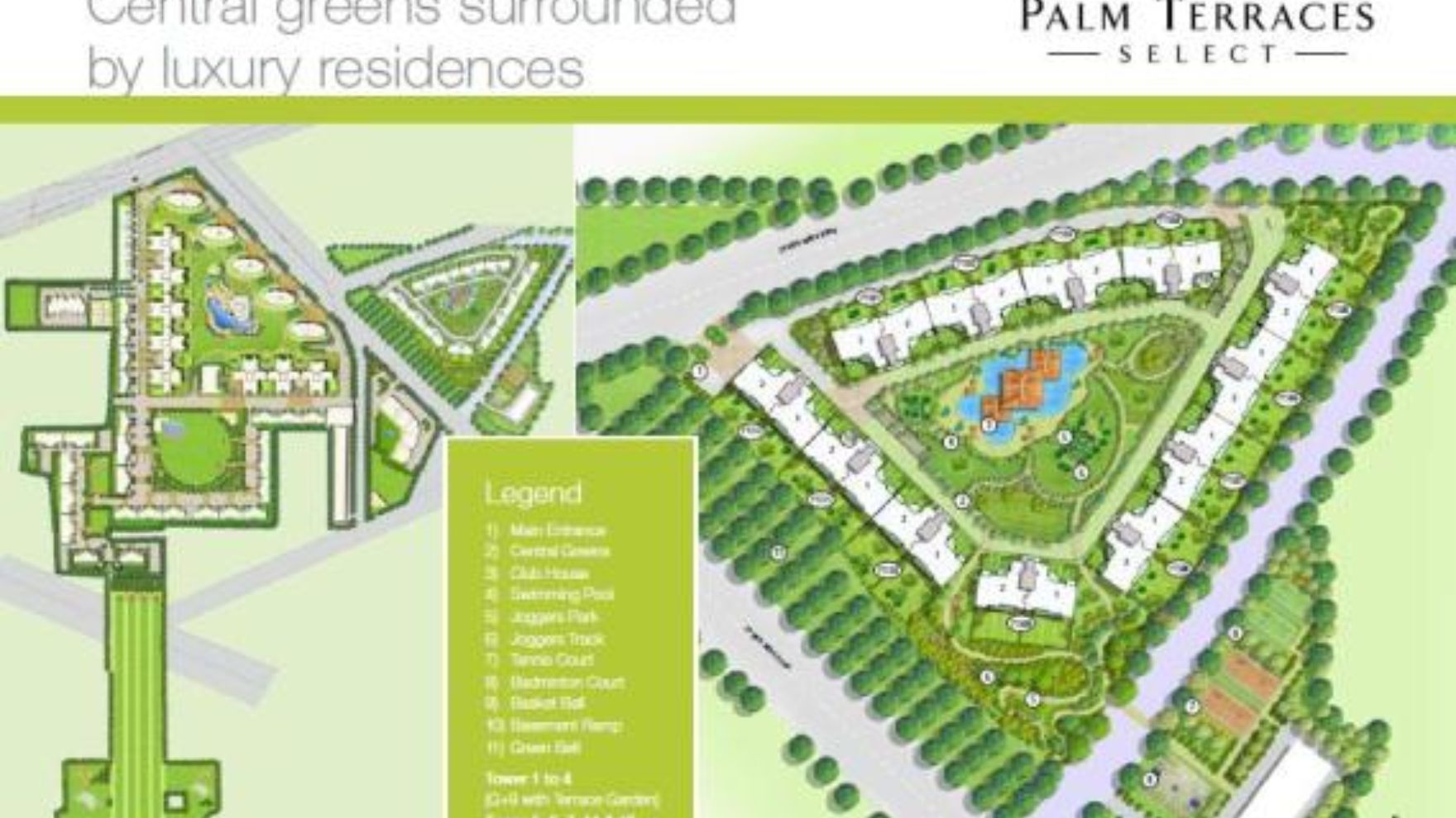 Emaar Palm Terraces Master Plan