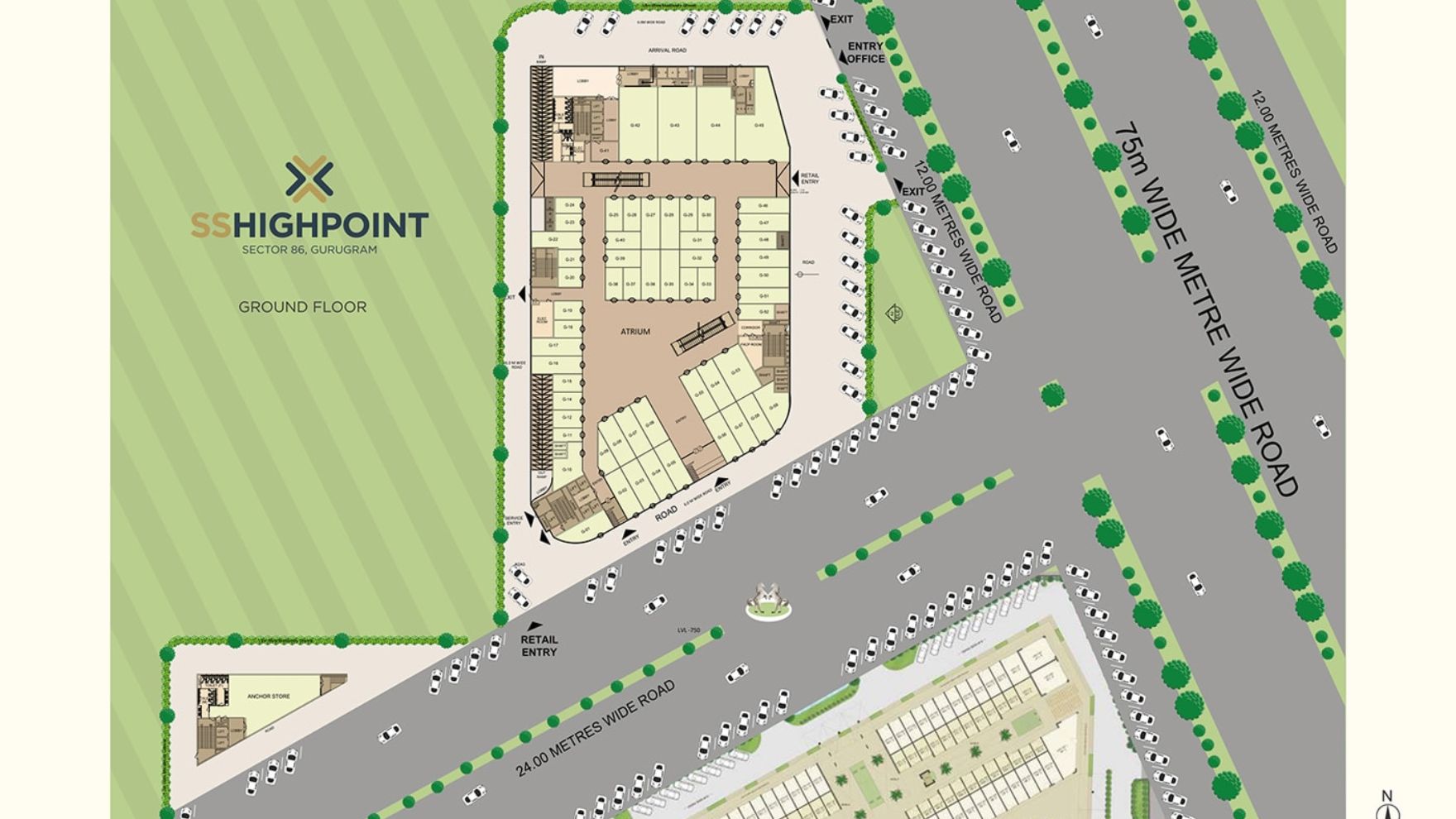 SS Highpoint Gurgaon Master Plan