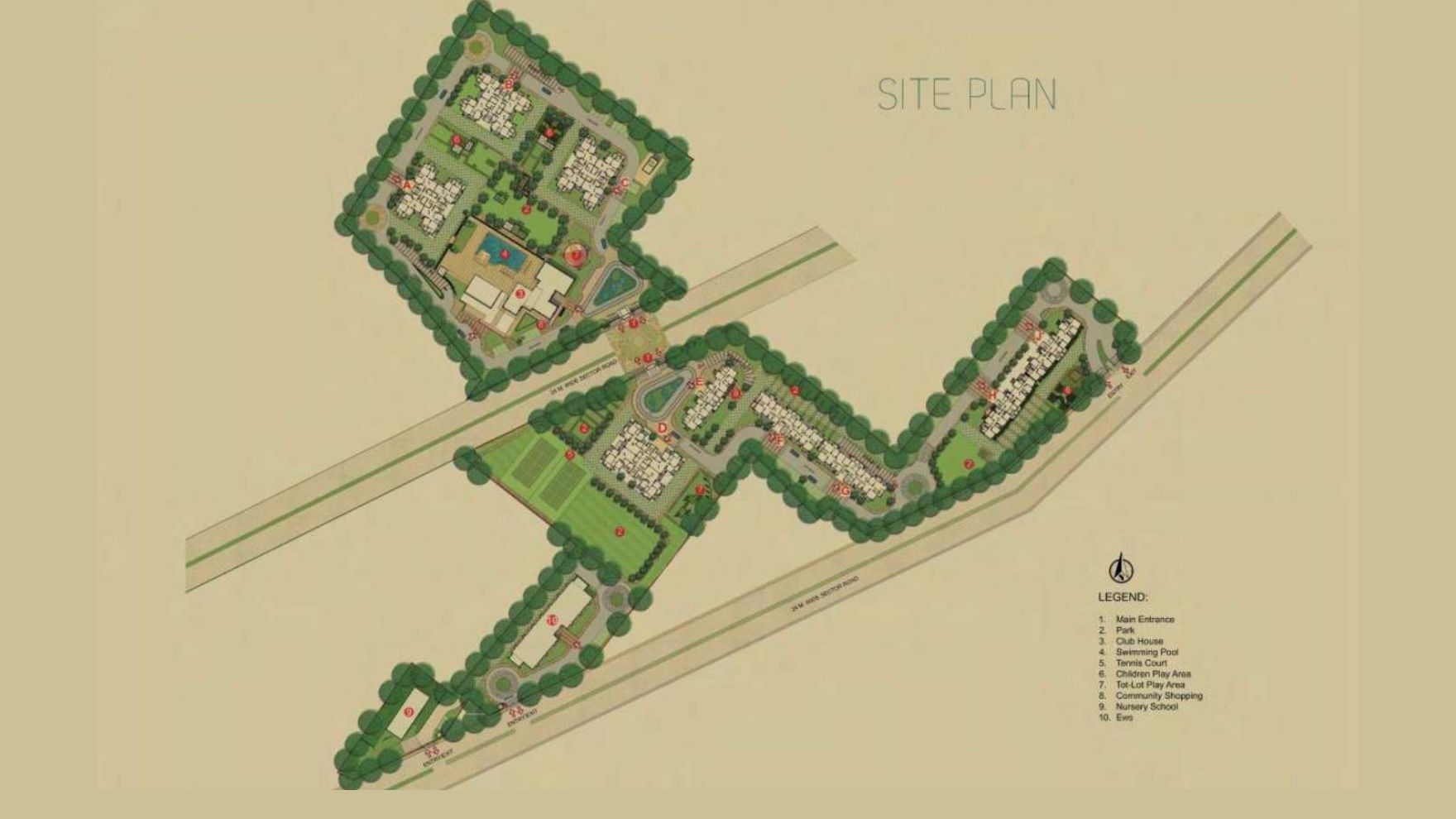 DLF The Primus Master Plan