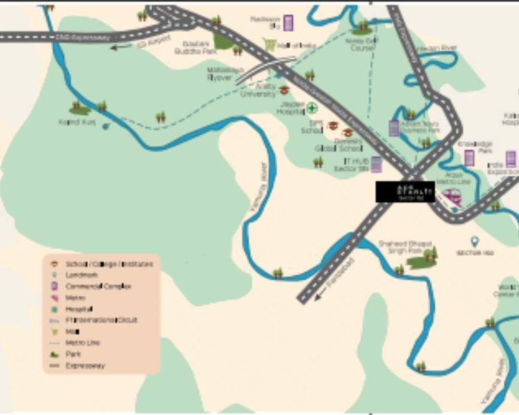 Ace Starlit Location Map