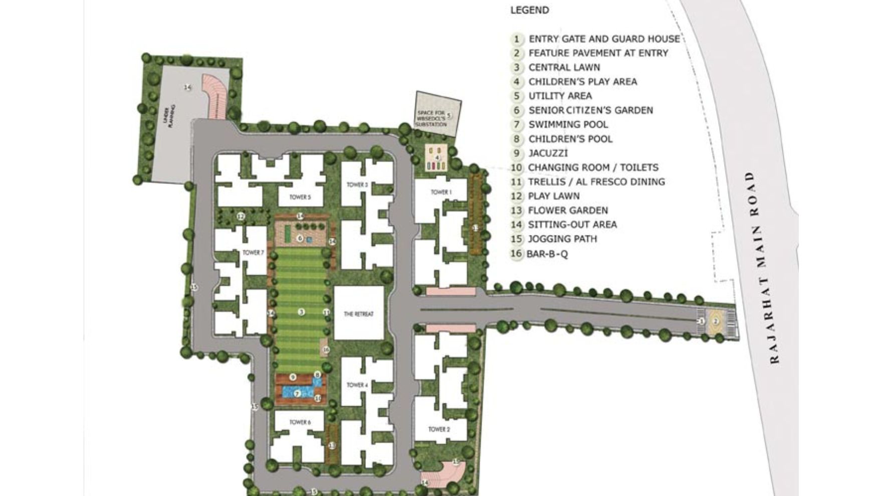 DLF Silver Oaks Master Plan