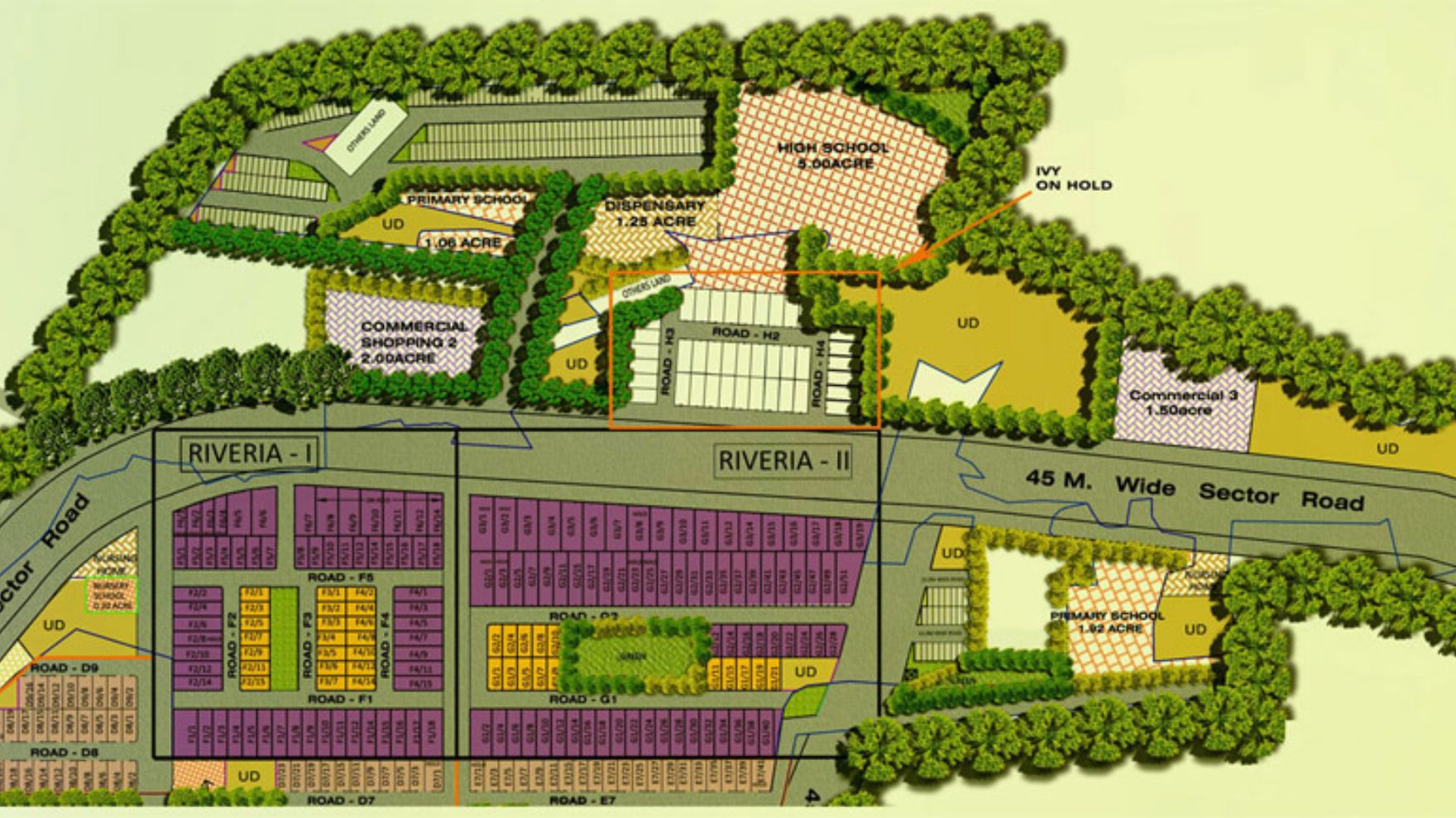 DLF The Valley Gardens Panchkula Master Plan