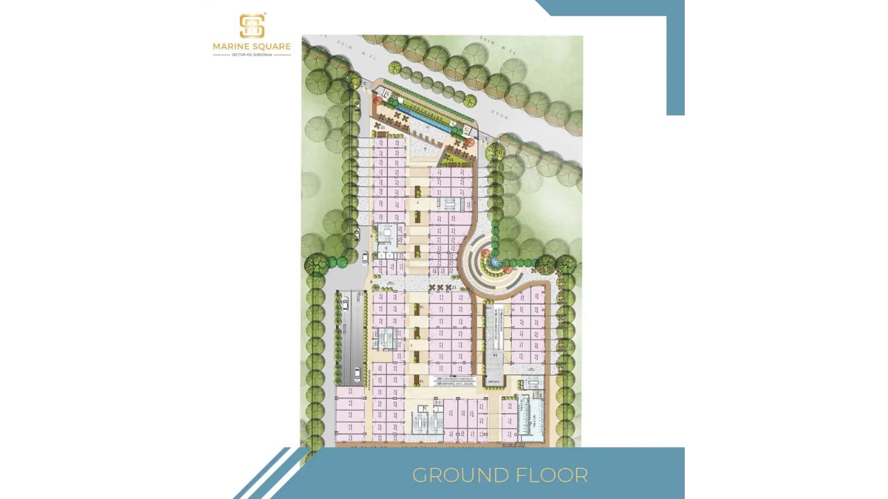 JMS Marine Square Floor Plan Ground Floor