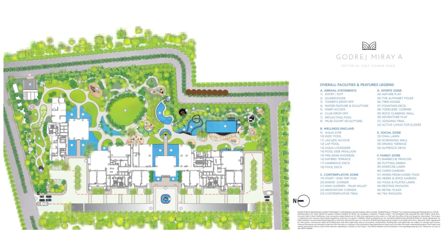 Godrej Miraya Master Plan