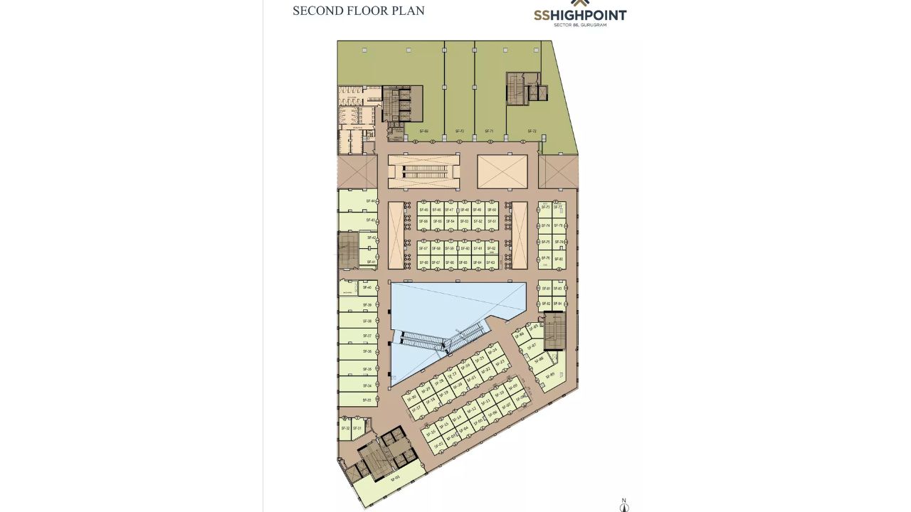 SS Highpoint Floor Plan Second Floor