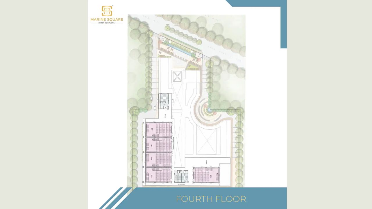 JMS Marine Square Floor Plan 4th Floor