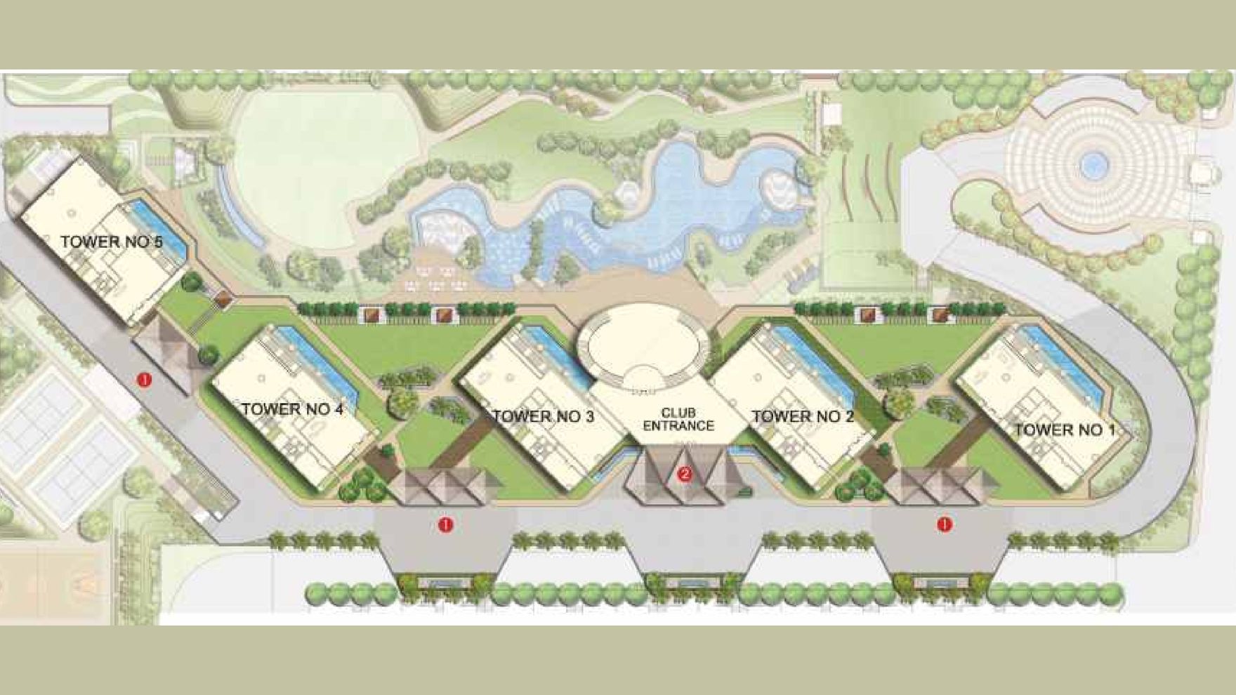 ATS Knightsbridge Noida Master Plan
