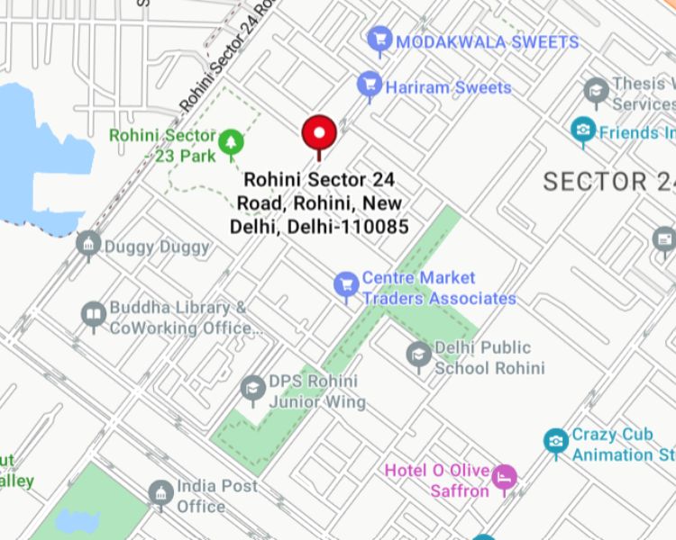  Luxury Floors Sector 24 Rohini Delhi Location Map 