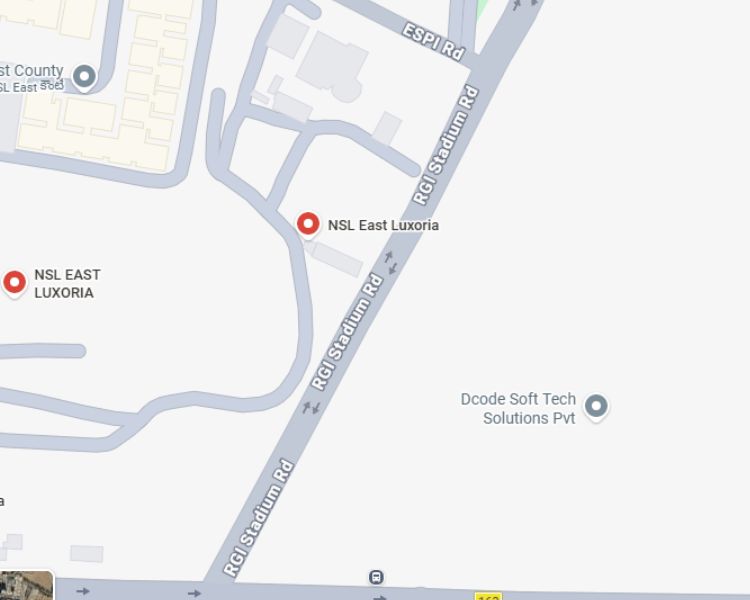 NSL East Luxoria Uppal Hyderabad Location Map 