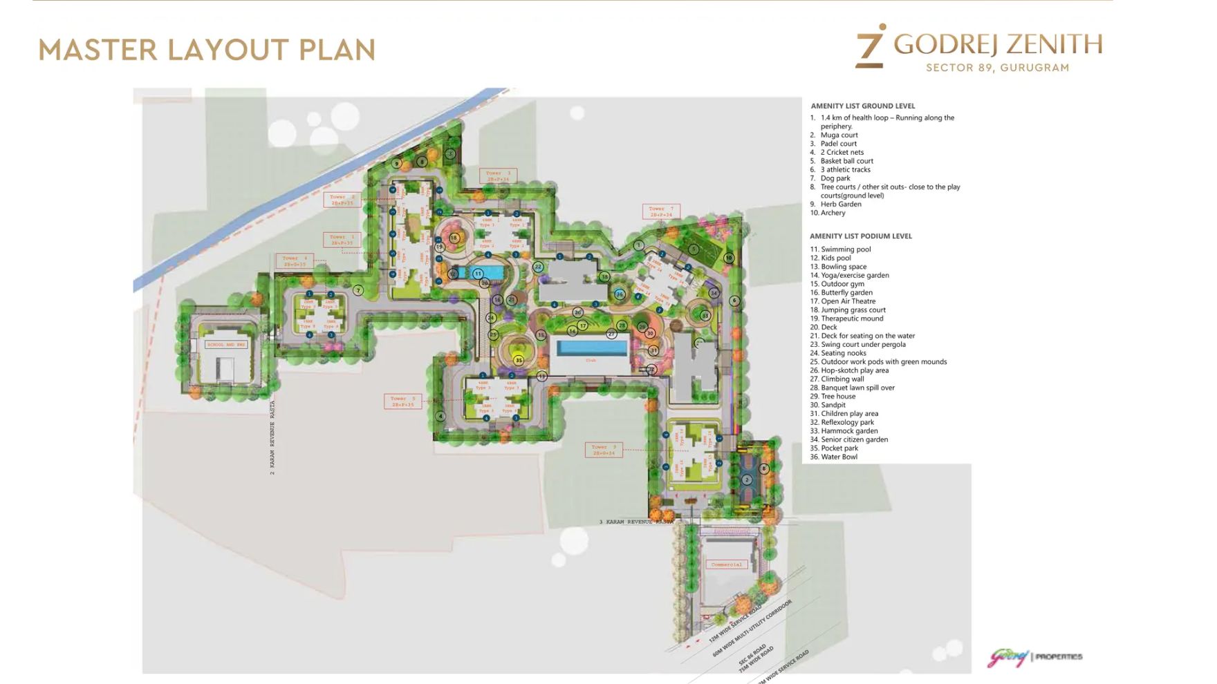 Godrej Zenith Master Plan
