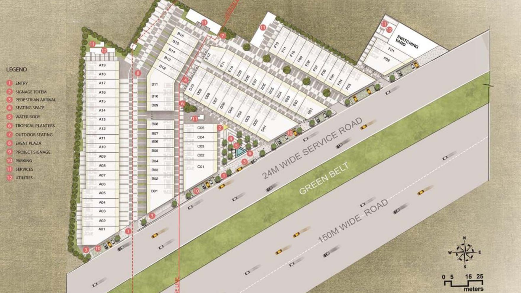 Emaar Business District 99 NXT Gurgaon Master Plan