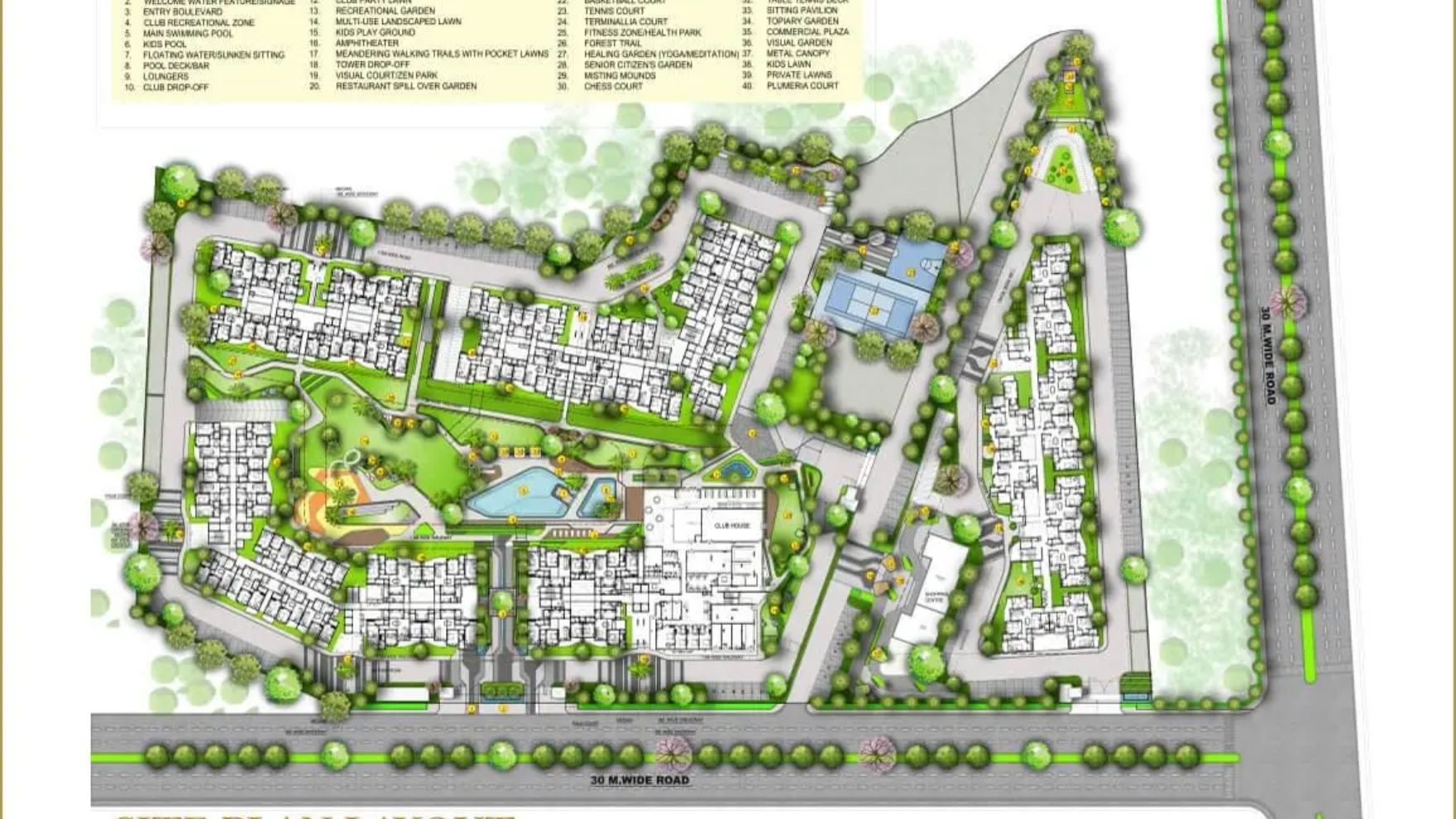 Jashn Elevate Sushant Golf City Lucknow Master Plan 