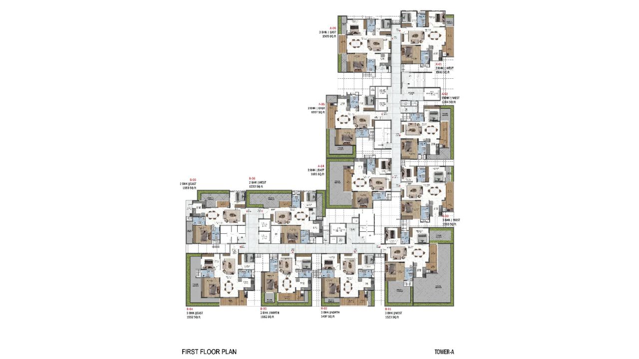 Mythri Sity Floor Plan Type 1