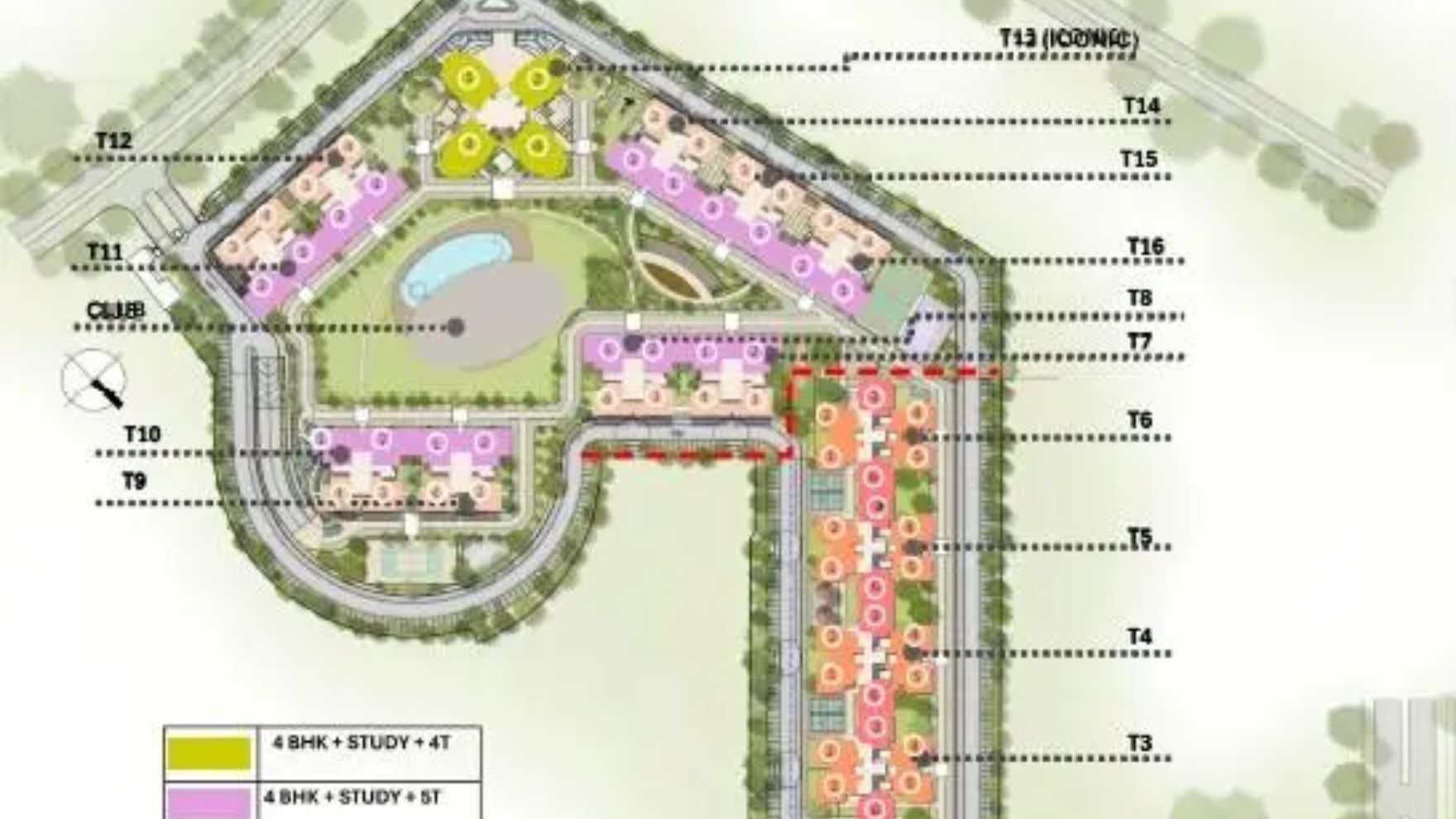 NBCC Aspire Leisure Valley Sector 1 Greater Noida West Master Plan