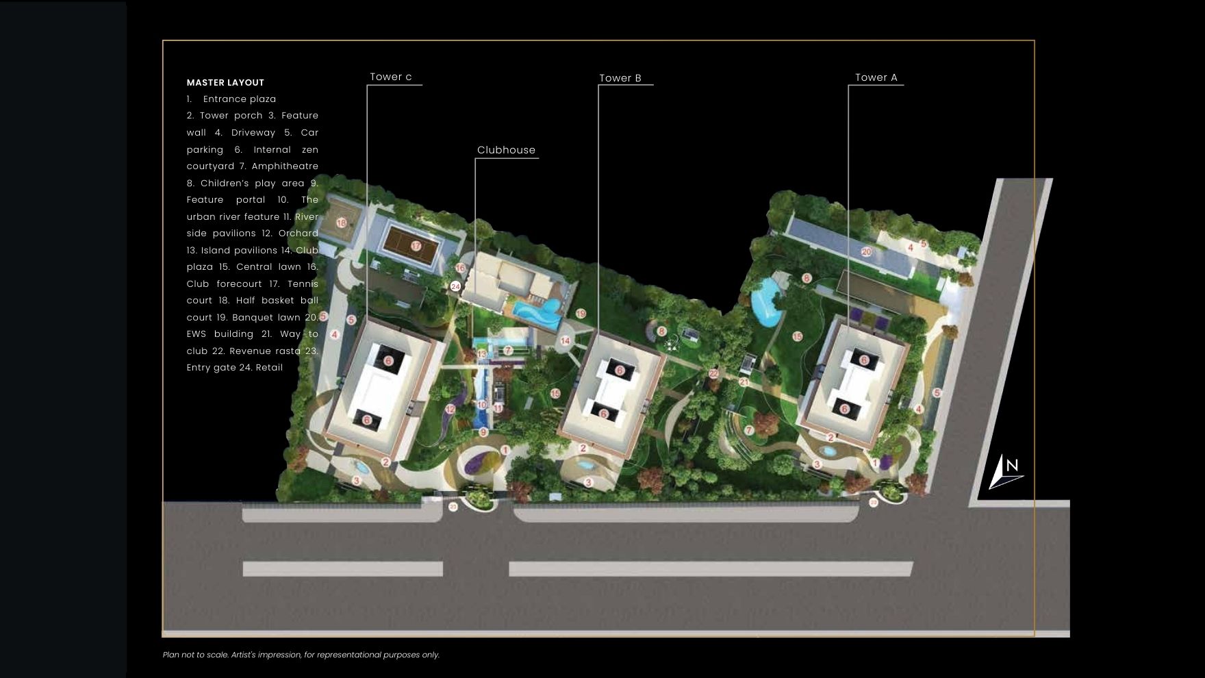 Mahindra Luminare Master Plan