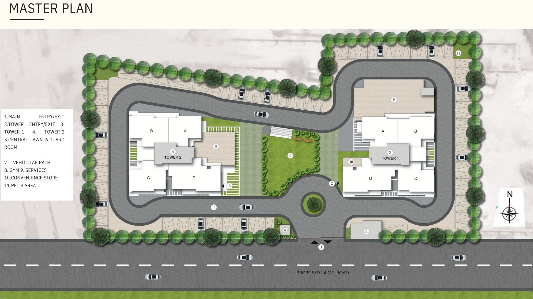 Emaar the 88 Master Plan