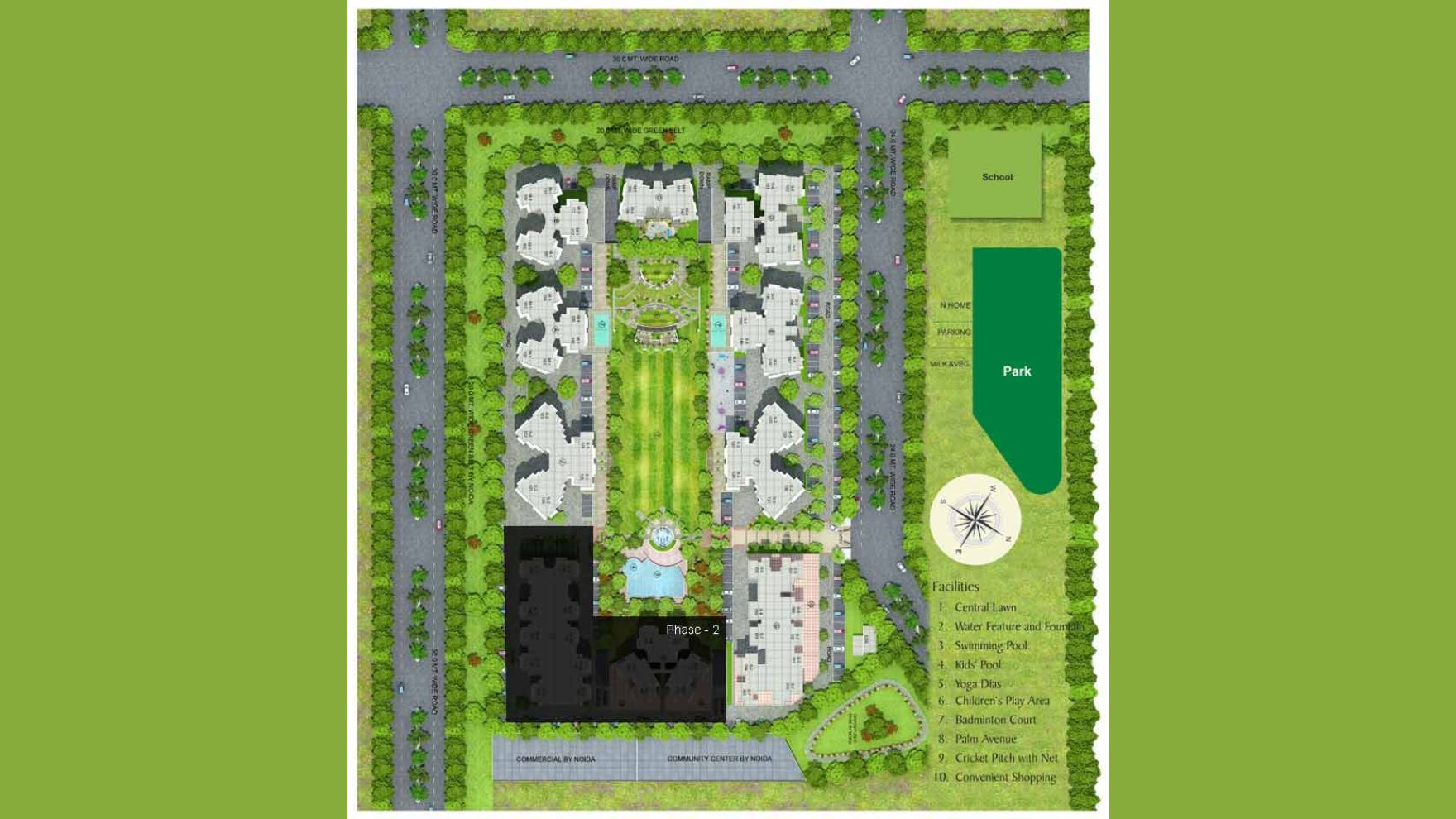 Gaur Grandeur Noida Master Plan