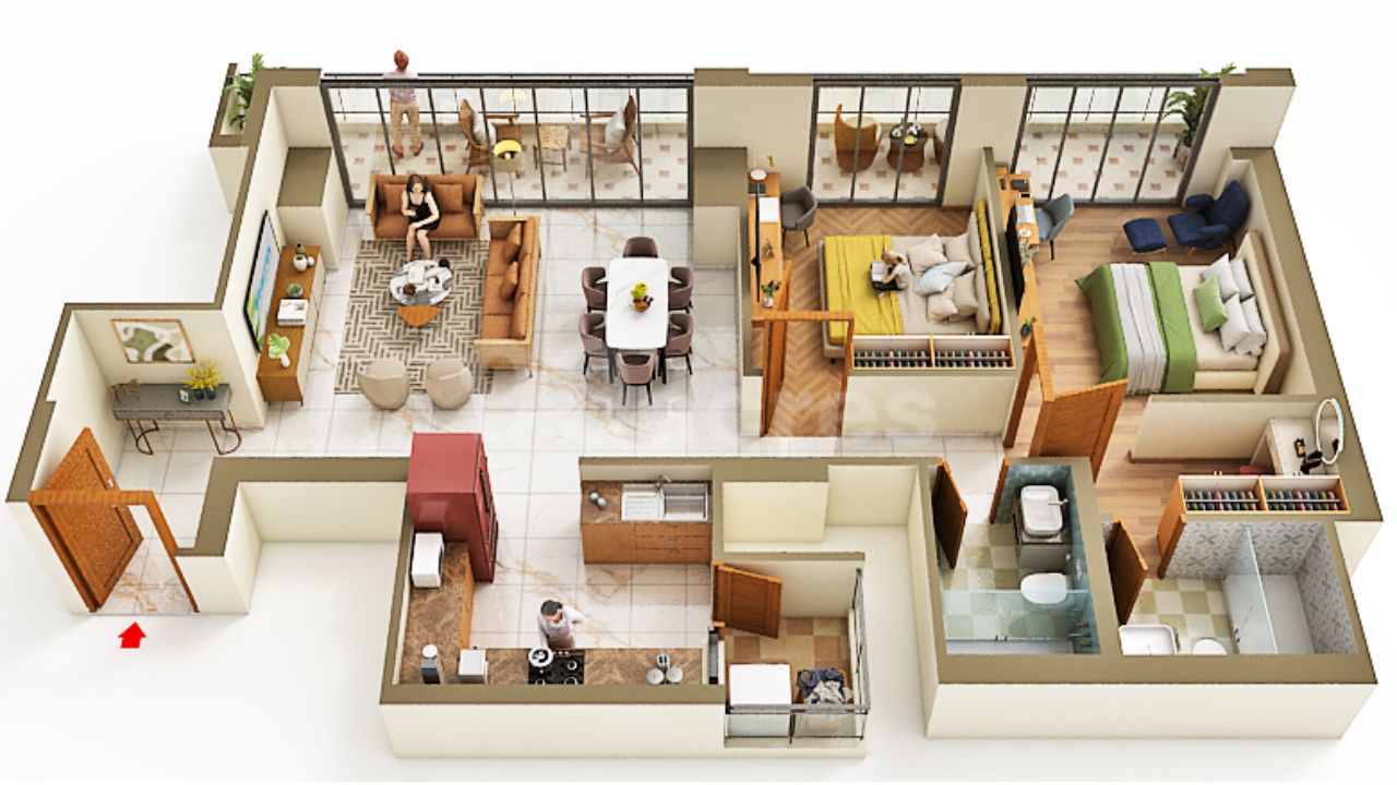 Experion Saatori Sector 151 Noida 2 BHK