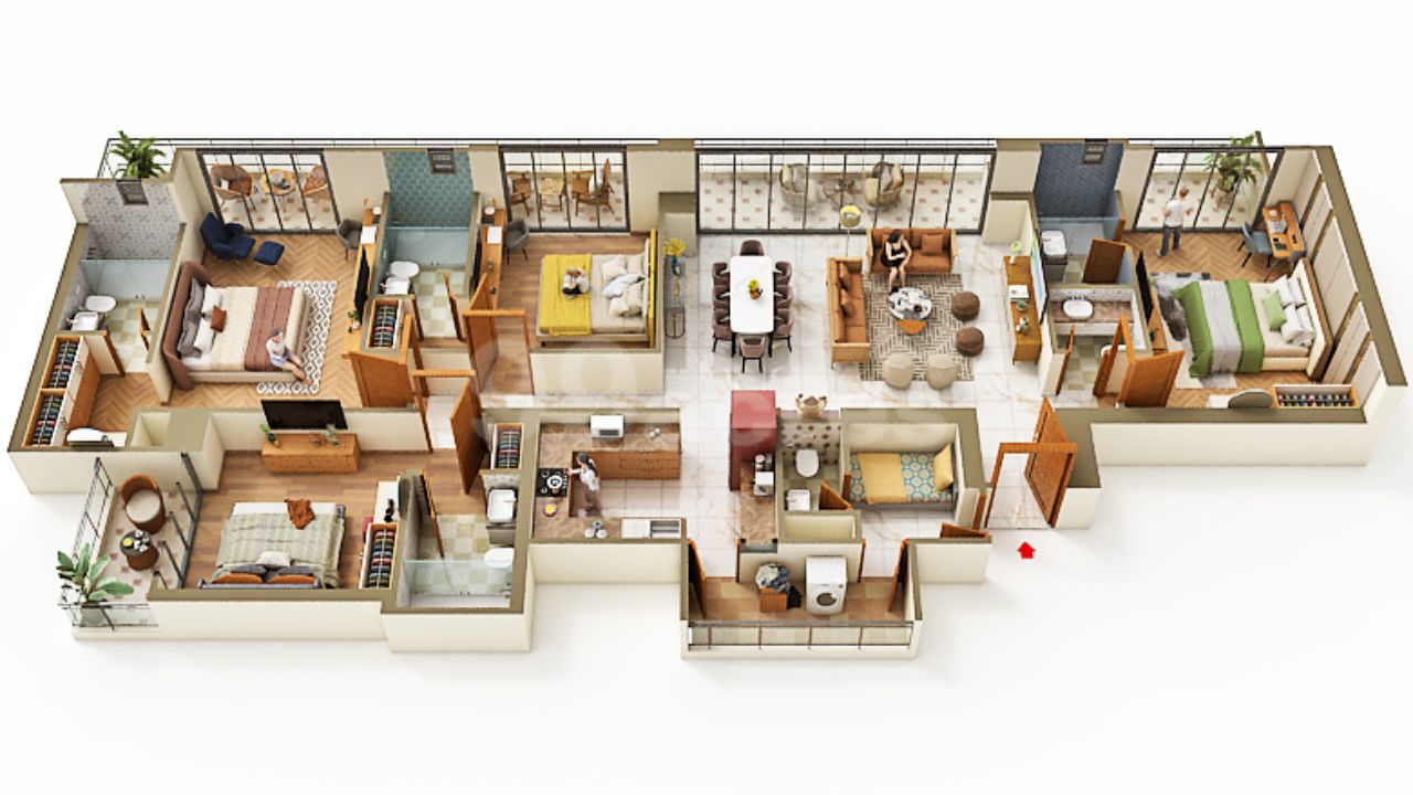 Experion Saatori Sector 151 Noida 4 BHK