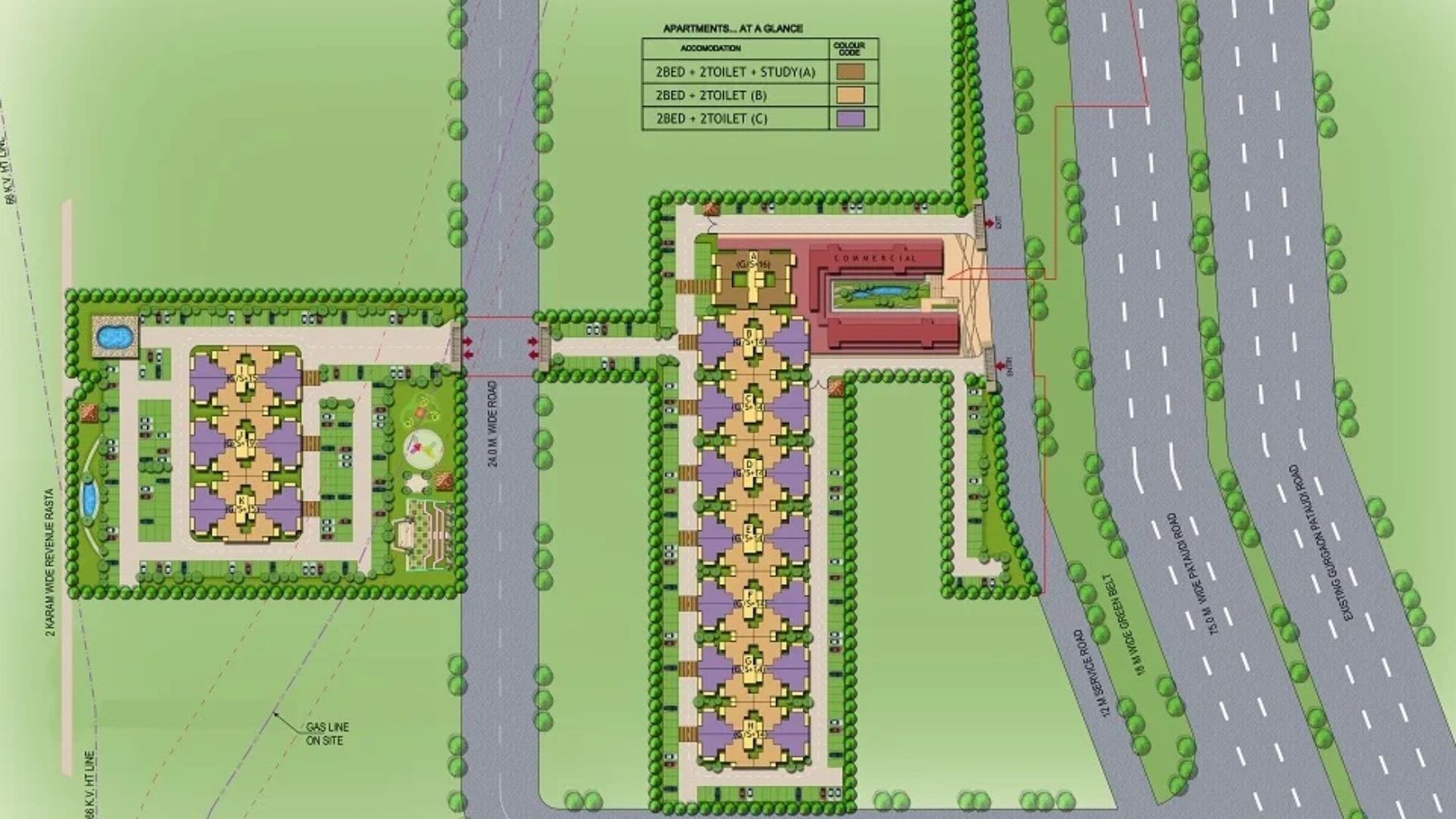 Signature Global Roselia Sector 95A Gurgaon Master Plan