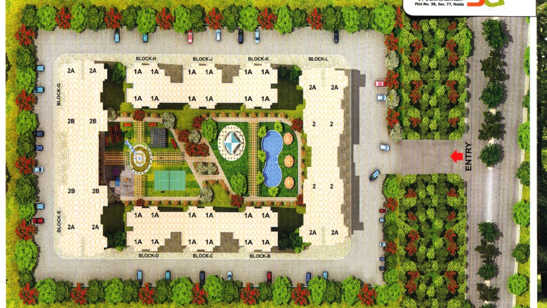 Antriksh Kanball 3G Noida Master Plan