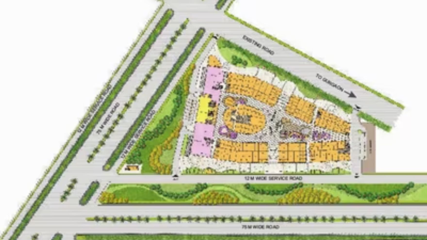 Satya The Hive Gurgaon Master Plan