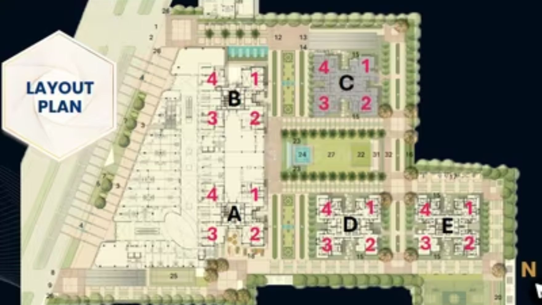 Emaar MGF Ekaantam Master Plan
