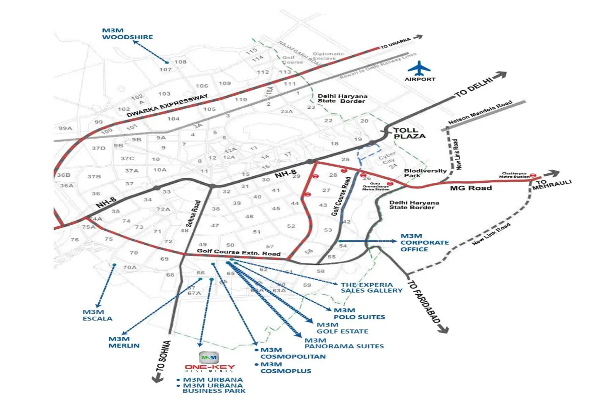 Gurgaon Location Advantages