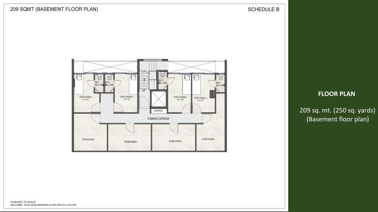 DLF Gardencity Central Gurgaon Type B Floor Plan