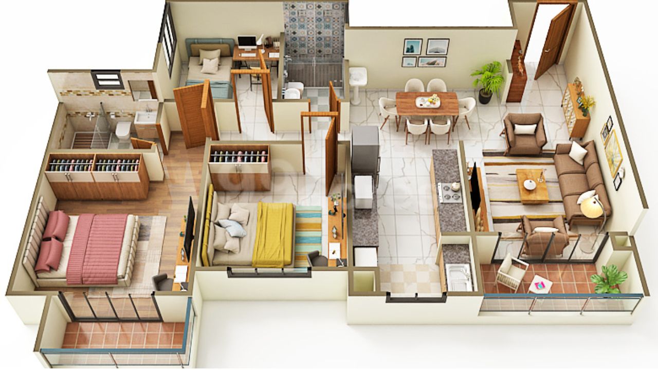 Sumadhura Edition Nallurhalli Whitefield Bangalore Floor Plan 3 BHK