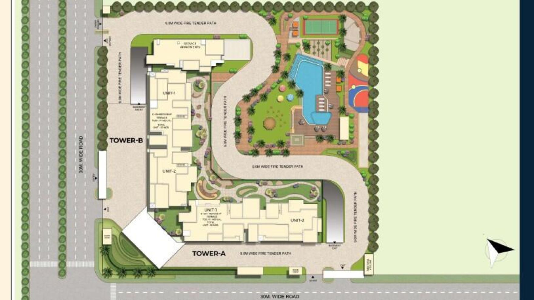 Ozar 96 Sector 32 Rohini Master Plan