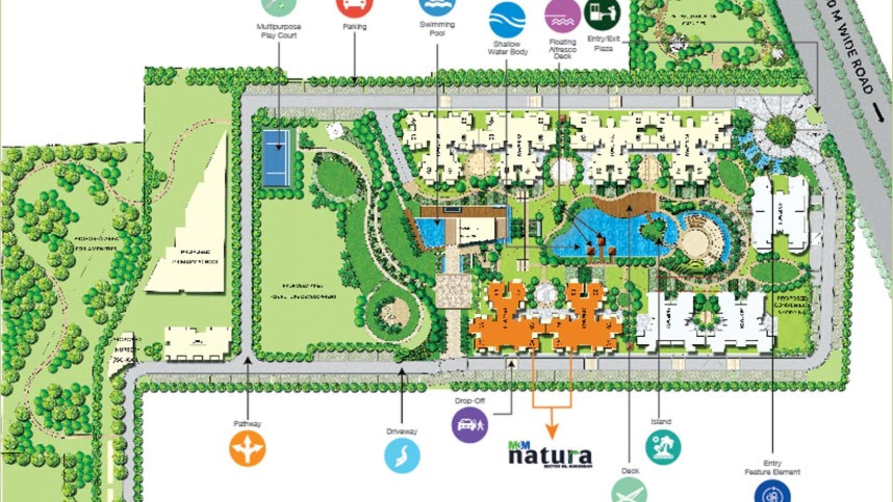 M3M Natura Master Plan