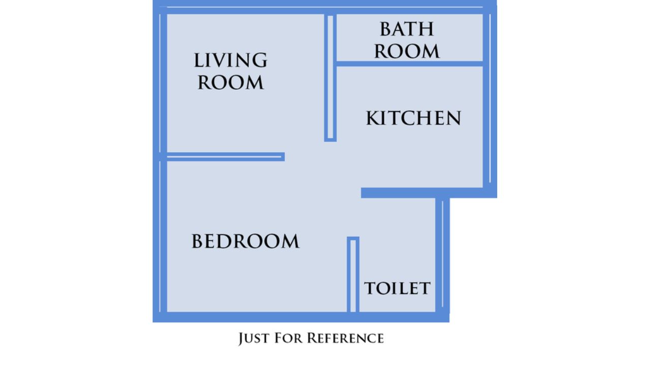 Eldeco Imperia Sarojini Nagar Lucknow Floor Plam 1 BHK