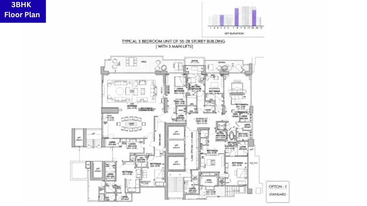 DLF THE Camellias Floor Plan