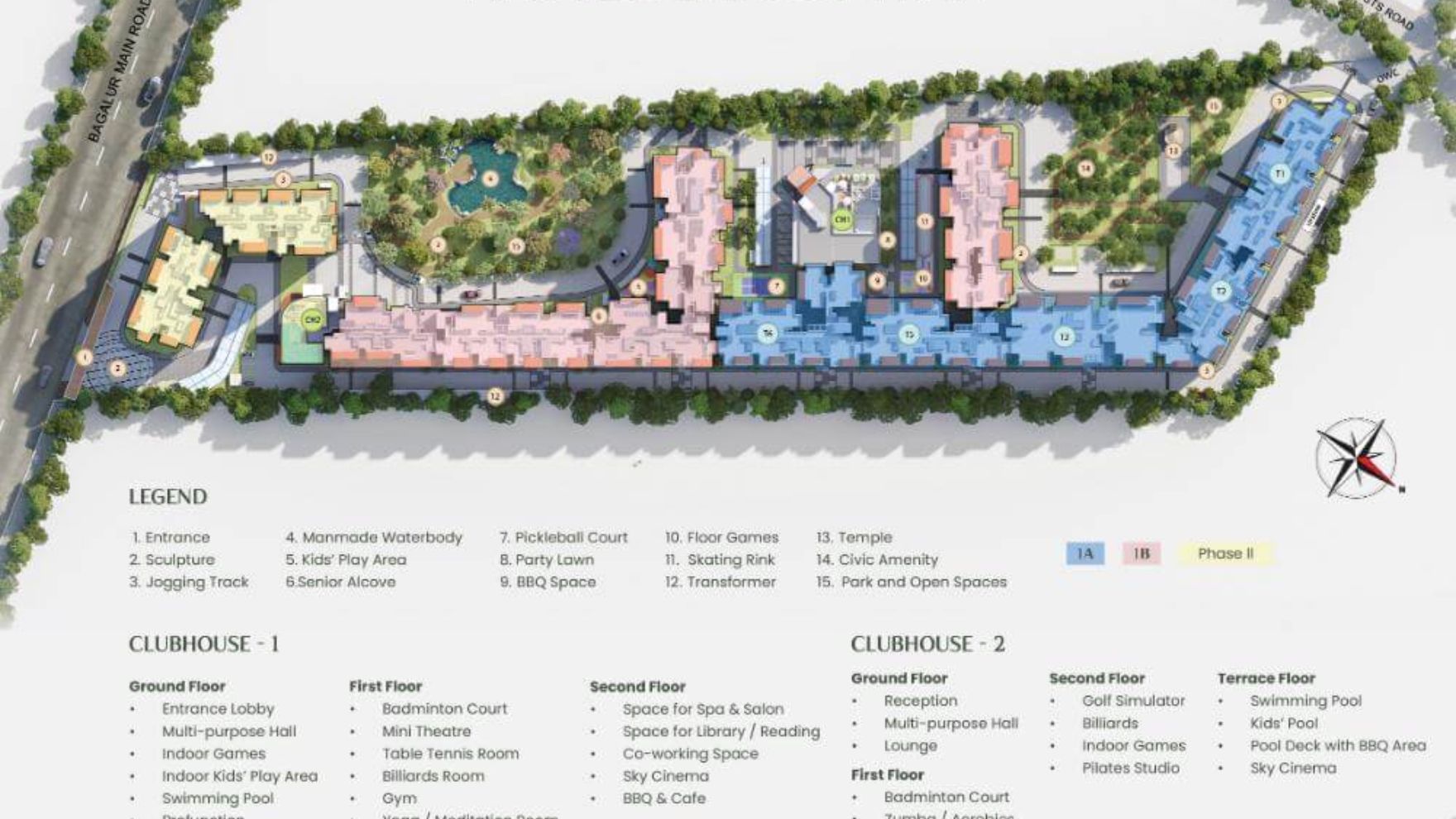 TVS Emerald Altura Bangalore Master Plan