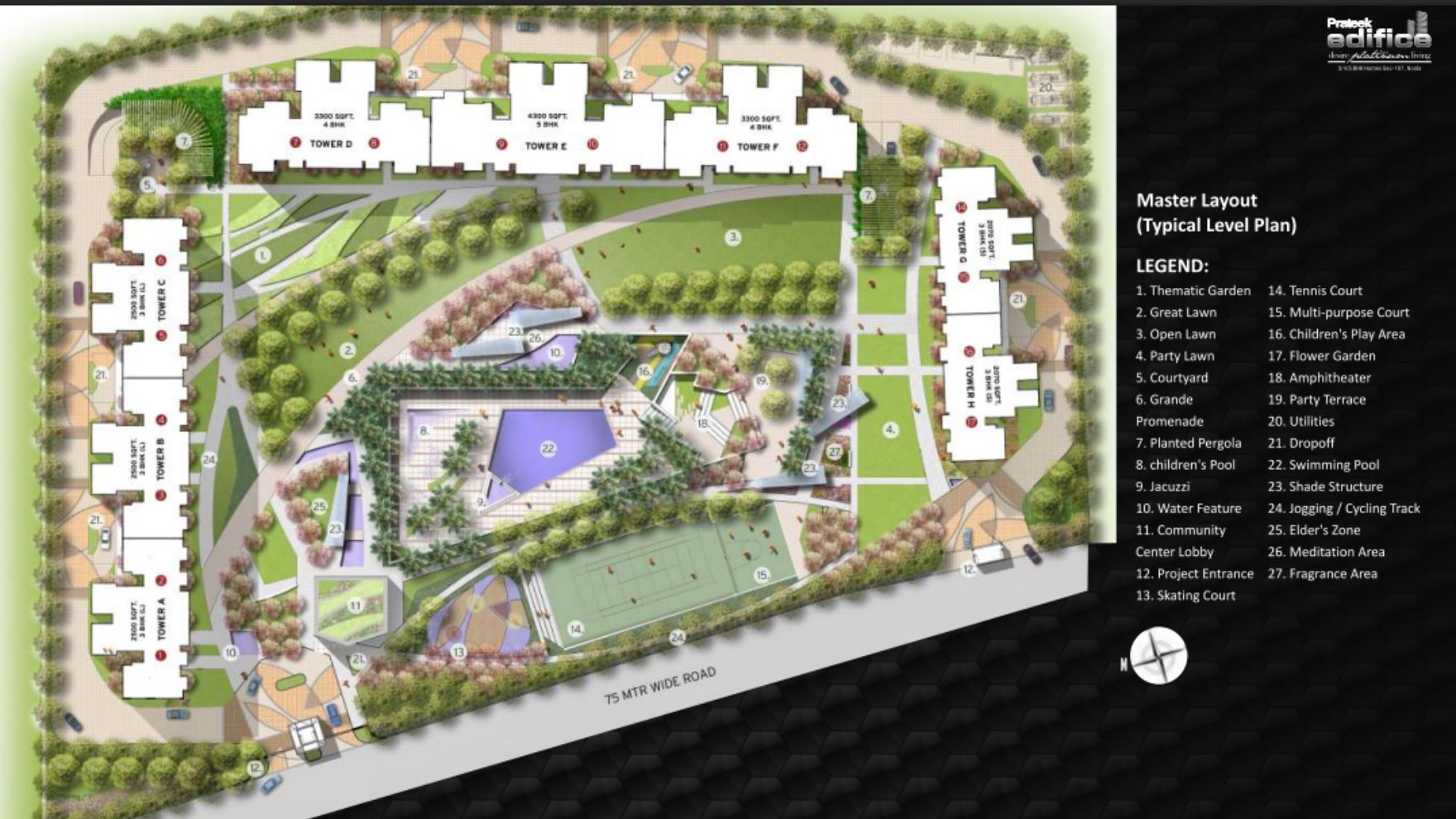 Prateek Edifice Master Plan
